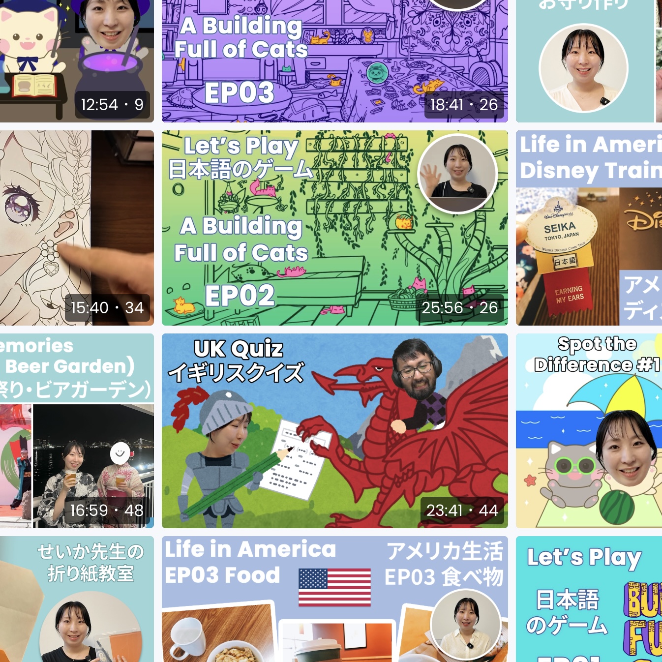 seika Comprehensible Input videos / Comprehensible Input 動画の制作